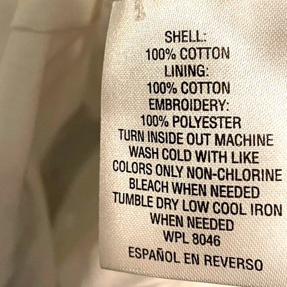 Maison Jules Embroidered sleeveless midi Dress NEW size Small - Picture 5 of 8